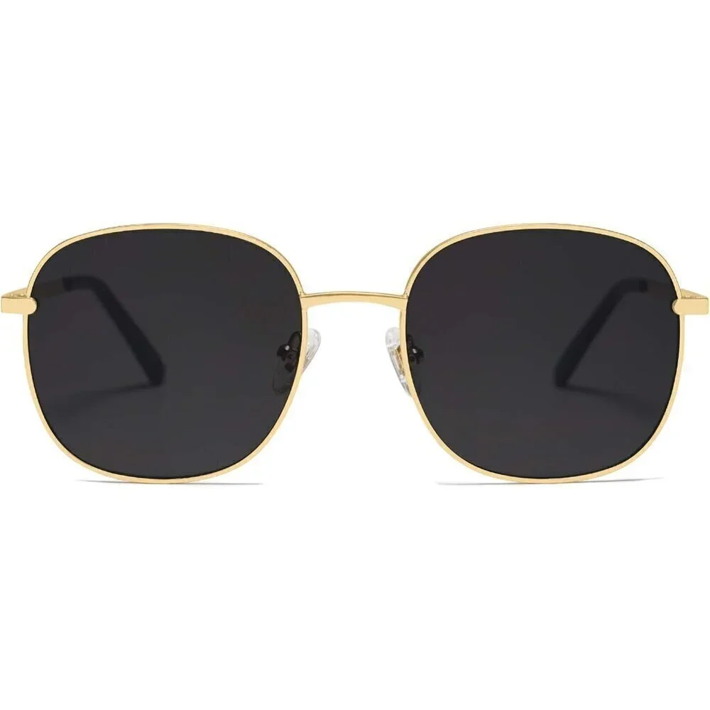 🆕Sojos Sunglasses Women Gold Classic Trendy Square Cute Frame Shades Eyewear - Picture 1 of 5